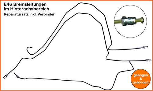Bremsleitungen fertig gebogen